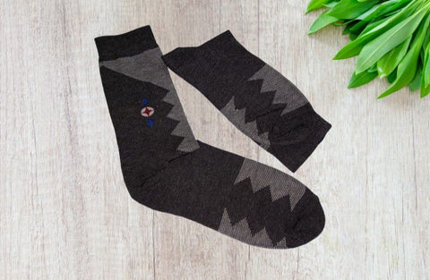 Dress Calf Socks - Grey