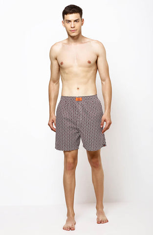 The Honeycomb Printed Boxer