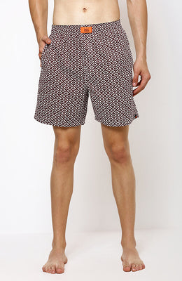 The Honeycomb Printed Boxer