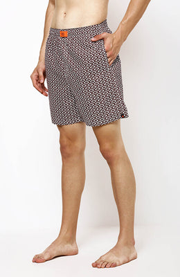 The Honeycomb Printed Boxer
