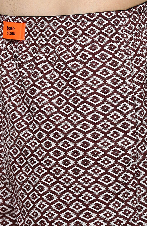 The Honeycomb Printed Boxer