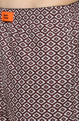 The Honeycomb Printed Boxer