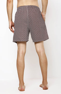 The Honeycomb Printed Boxer