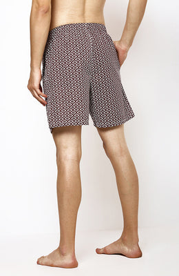 The Honeycomb Printed Boxer
