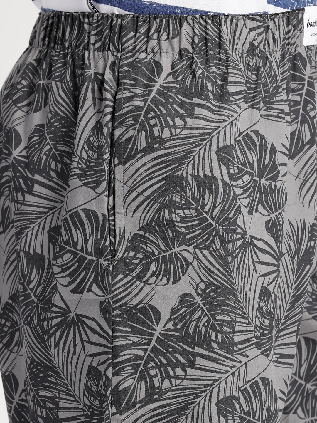 Bareblow Woven Boxers with Tropical Print