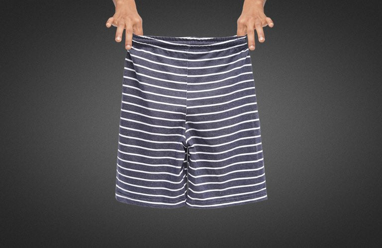 The Stripey Smooth Everywear Shorts