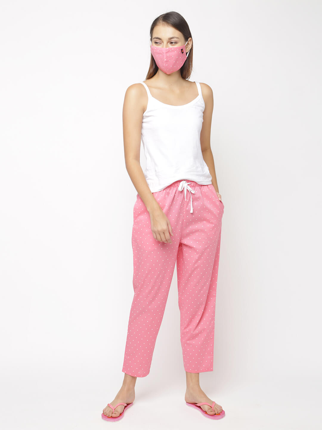 The Pink Stone Polka PJ Pant