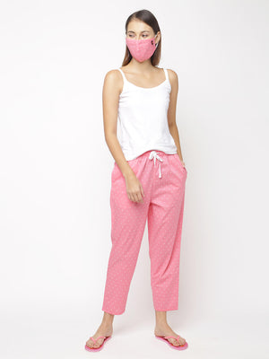 The Pink Stone Polka PJ Pant
