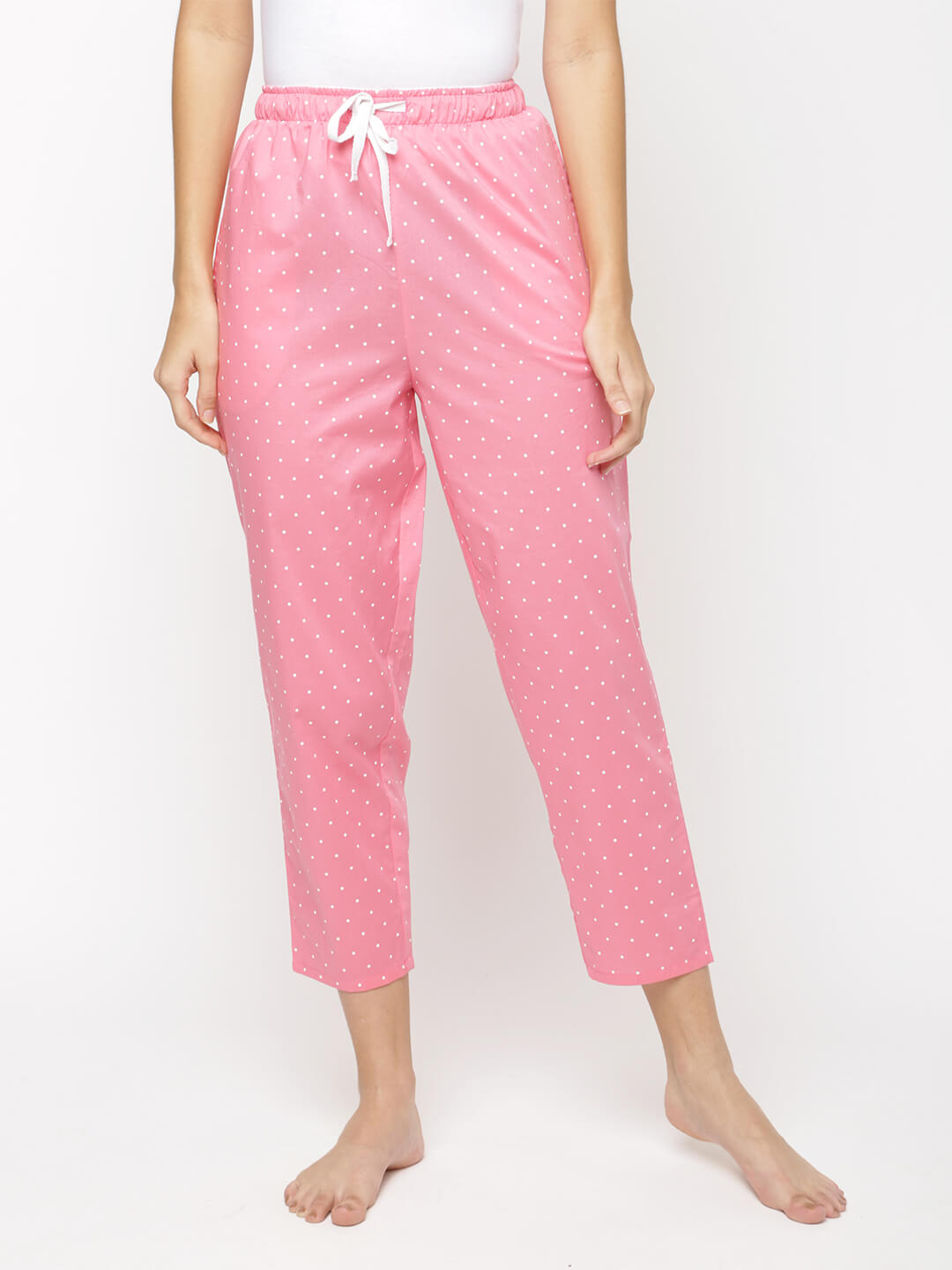 The Pink Stone Polka Summer PJ Pant