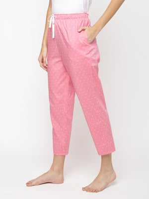 The Pink Stone Polka PJ Pant