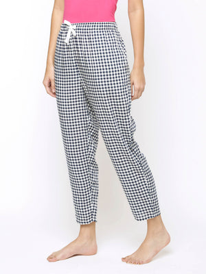 The Gingham Grid Women PJ Pant