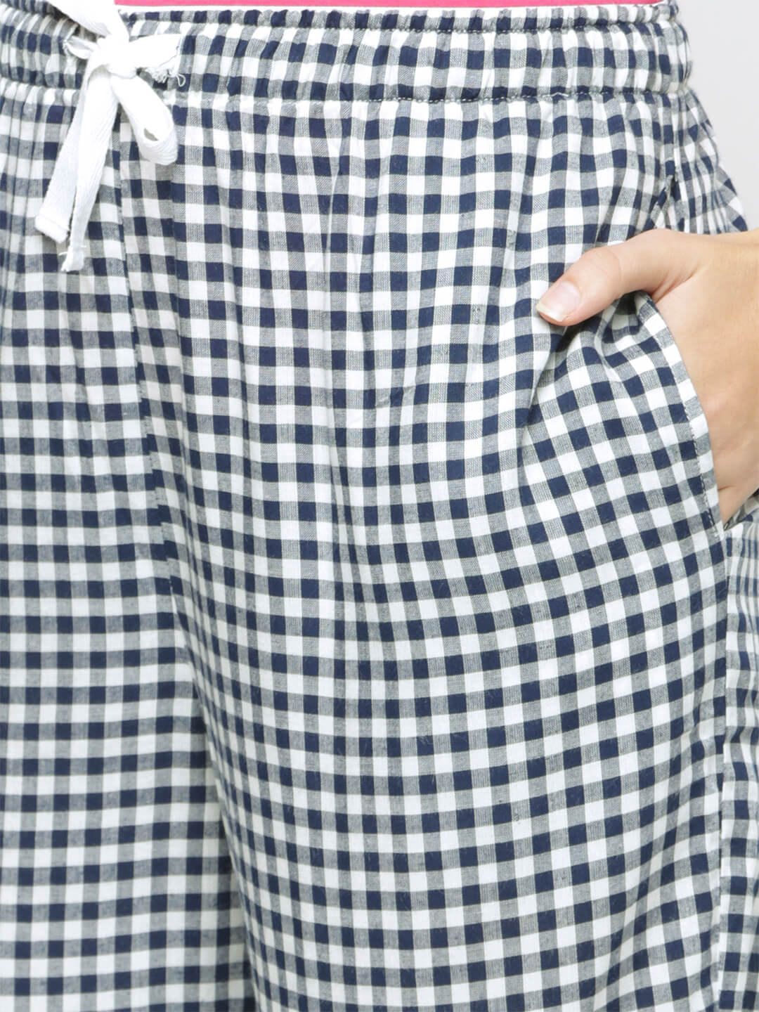 The Gingham Grid Women PJ Pant