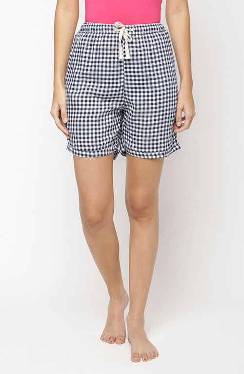 The Nifty Check Women WFH Shorts