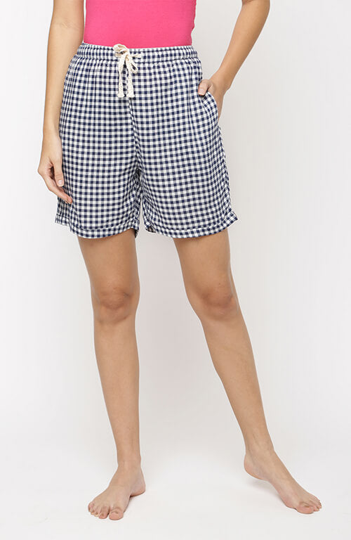 The Nifty Check Women WFH Shorts